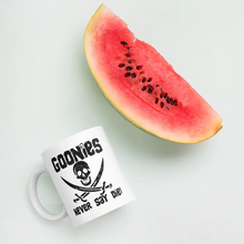 Load image into Gallery viewer, The Goonies Never Say Die Distressed Mug Shefu choice
