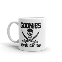 Load image into Gallery viewer, The Goonies Never Say Die Distressed Mug Shefu choice
