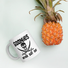 Load image into Gallery viewer, The Goonies Never Say Die Distressed Mug Shefu choice
